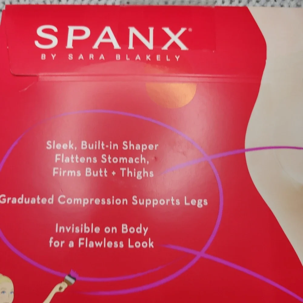 Spanx New/Improved Sheers All Day Shaping Graduated Compression Shade S5 Size C